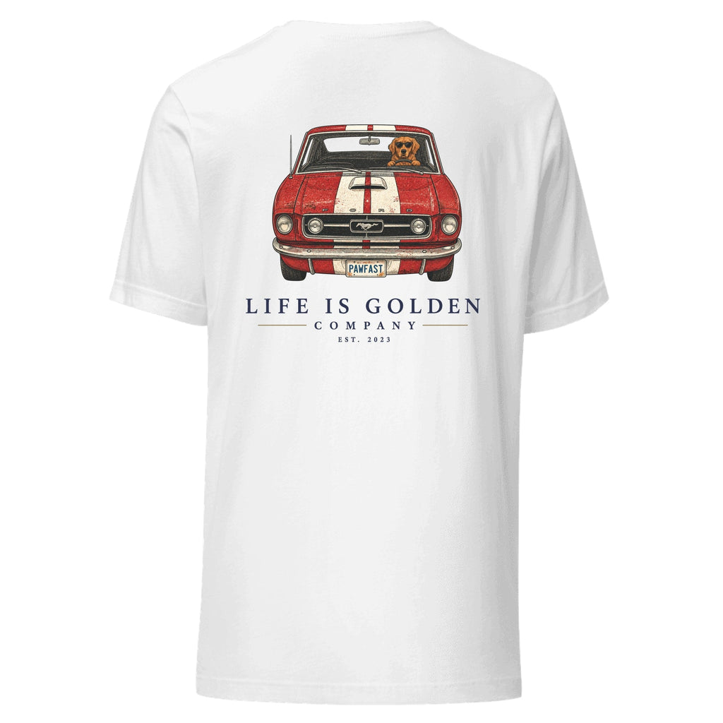 The Pony Run Tee — White