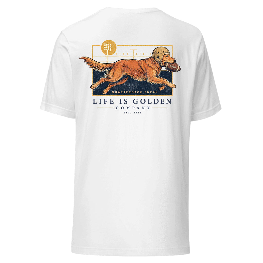 The Goal Line Tee — White