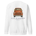 The Barn Chore Crewneck — White