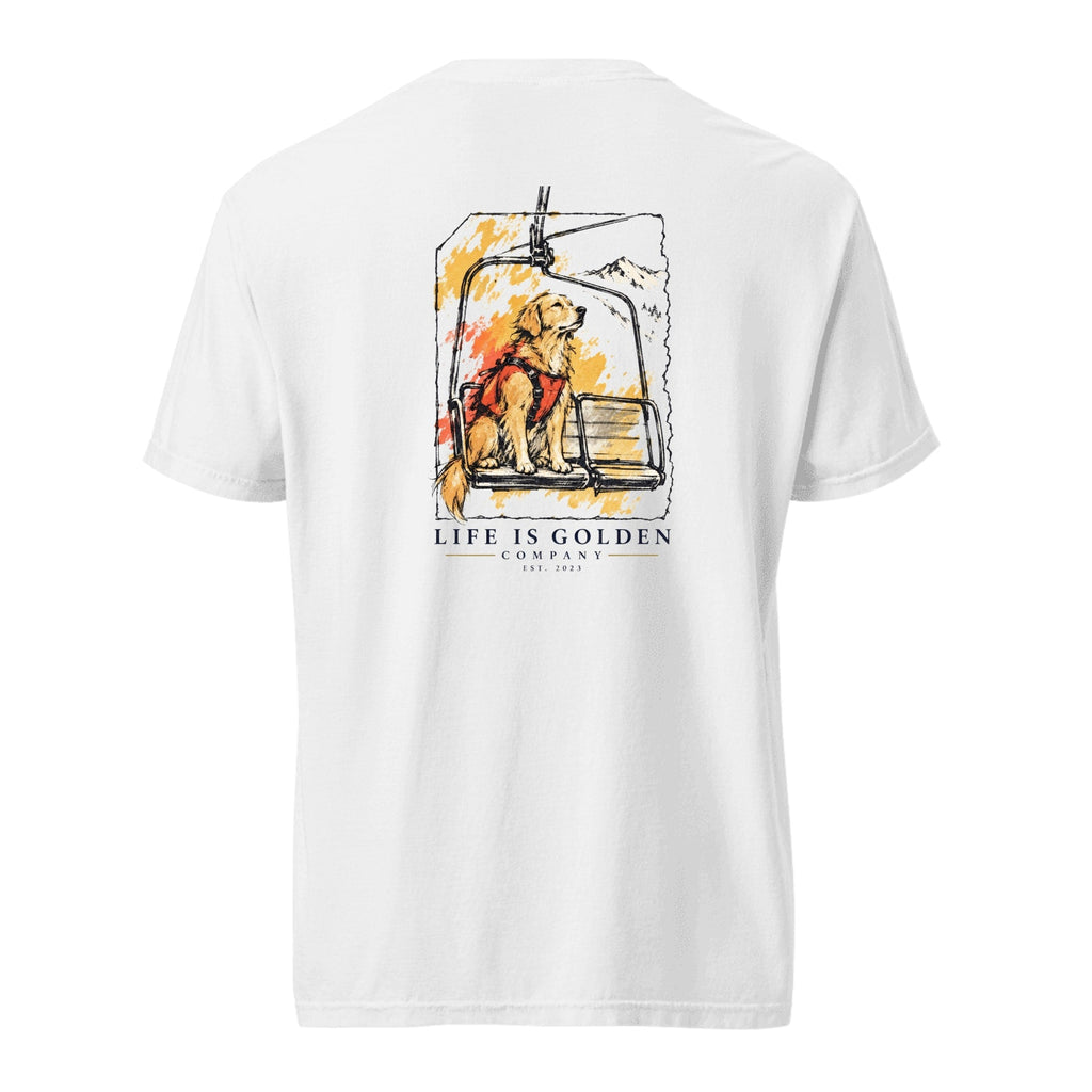 Early Shift Heavyweight Tee — White
