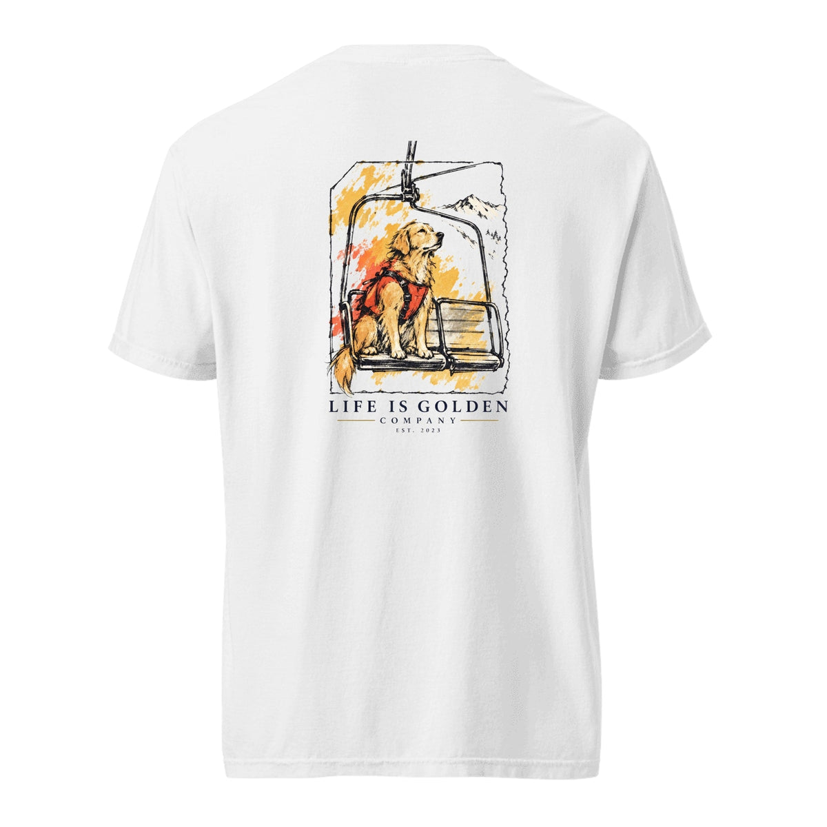 Early Shift Heavyweight Tee — White