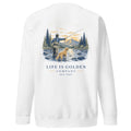 The Morning Drift Crewneck — White