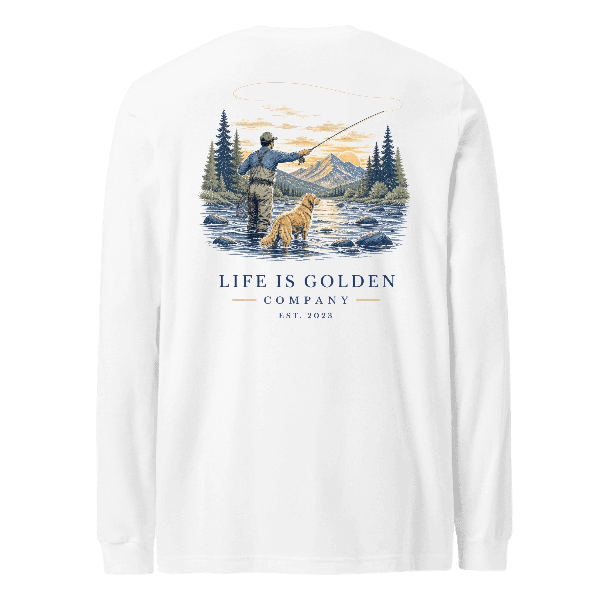 The Morning Drift Long-Sleeve — White