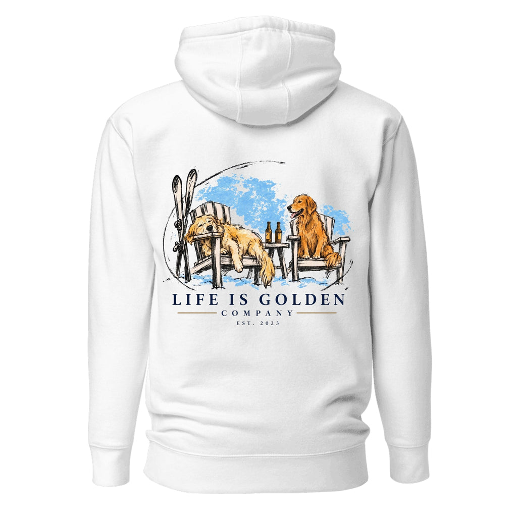 Last Chair Hoodie — White