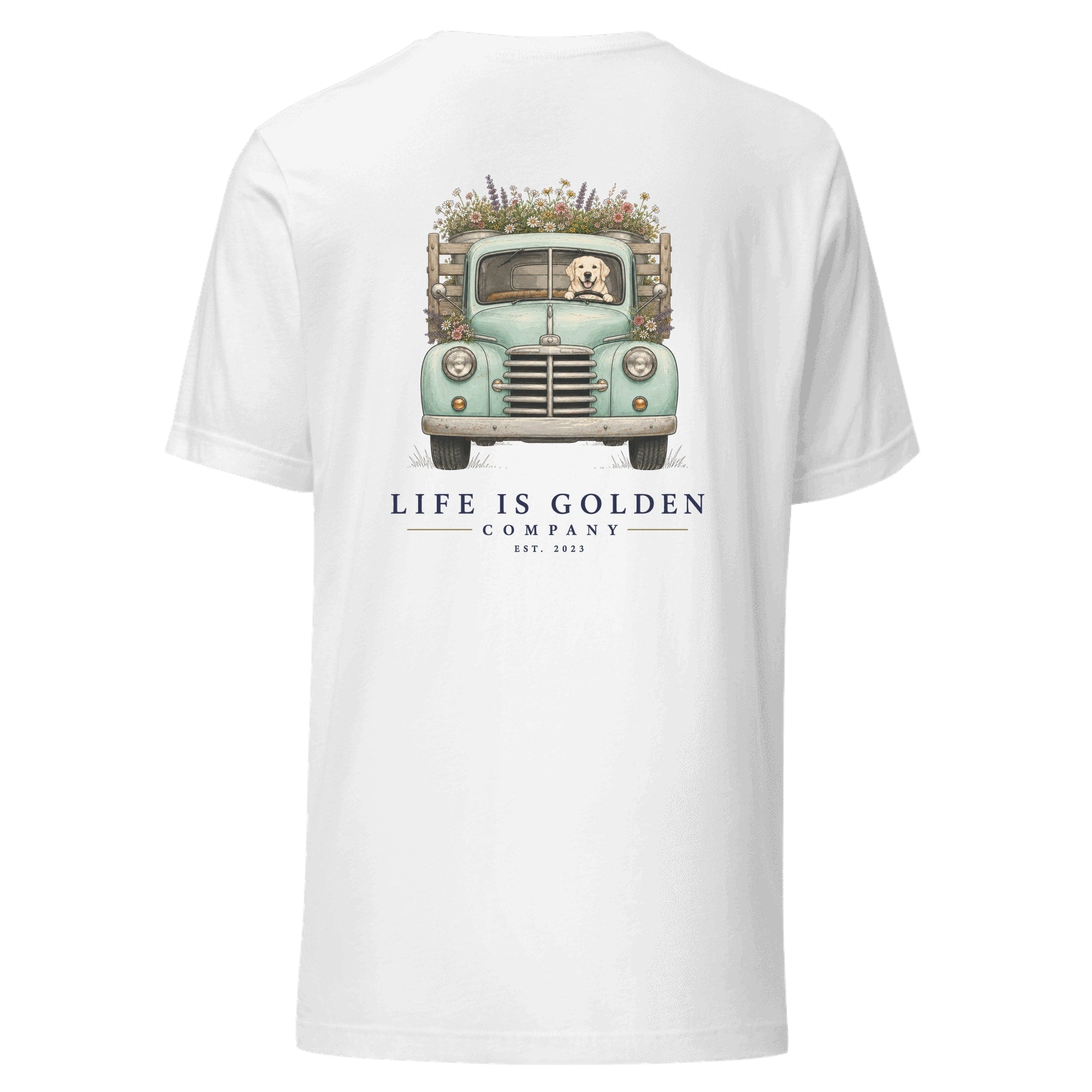 The Market Run Tee — White