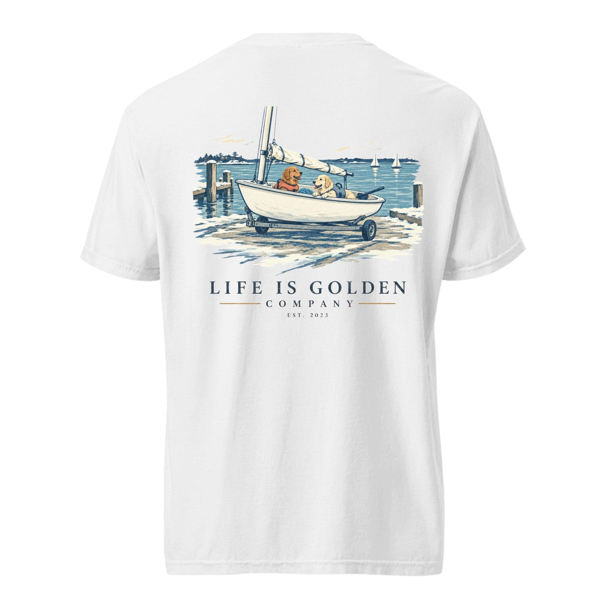 Frostbite Fleet Heavyweight Tee — White