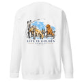 Last Chair Crewneck — White