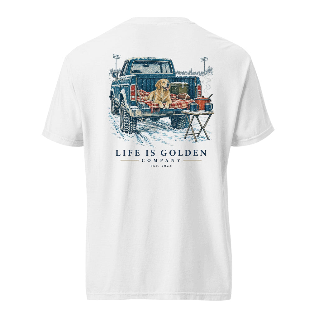 The Tailgate Chili Heavyweight Tee — White