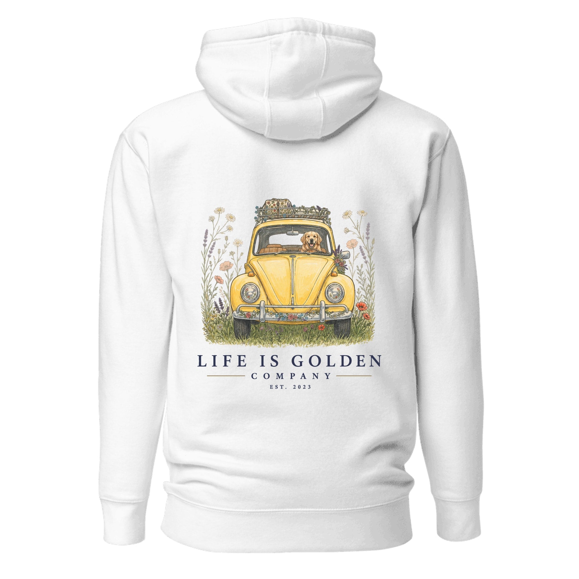 The Wildflower Detour Hoodie — White