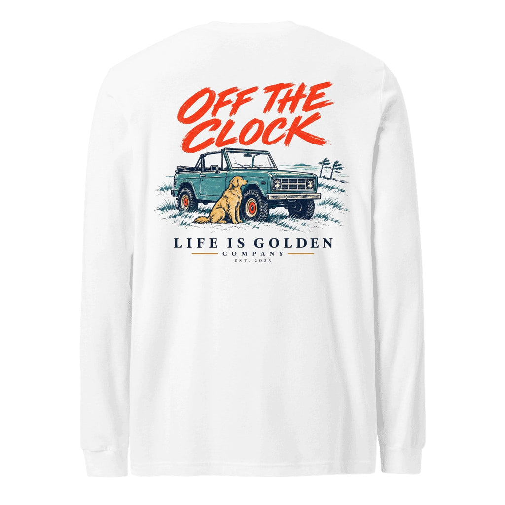 Off the Clock Long-Sleeve — White