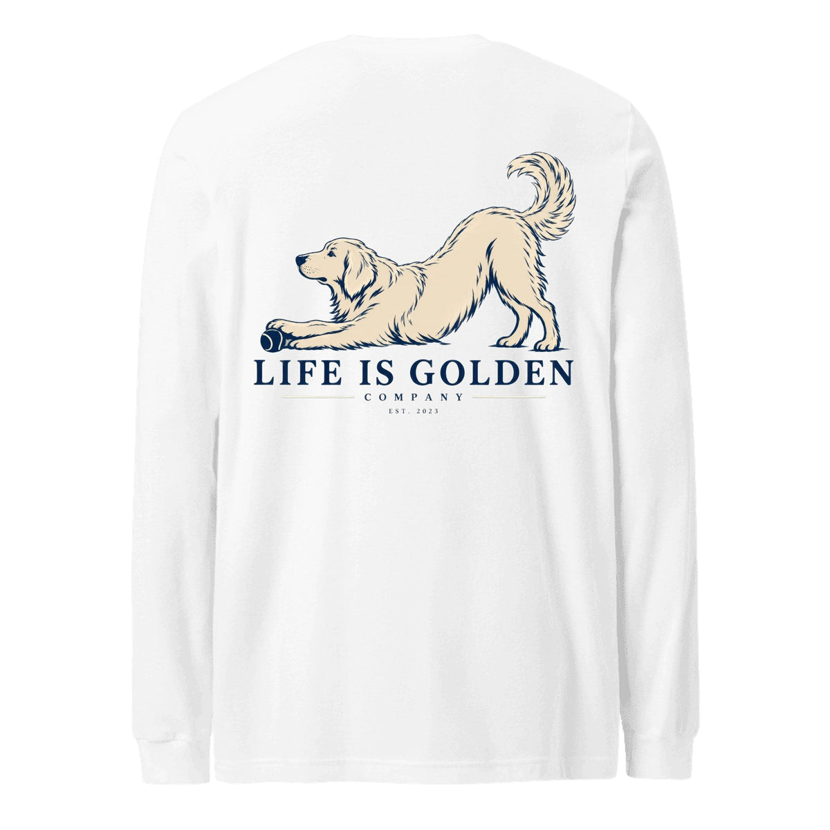 Play Bow Long-Sleeve — White