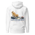 Low Tide Play Hoodie — White