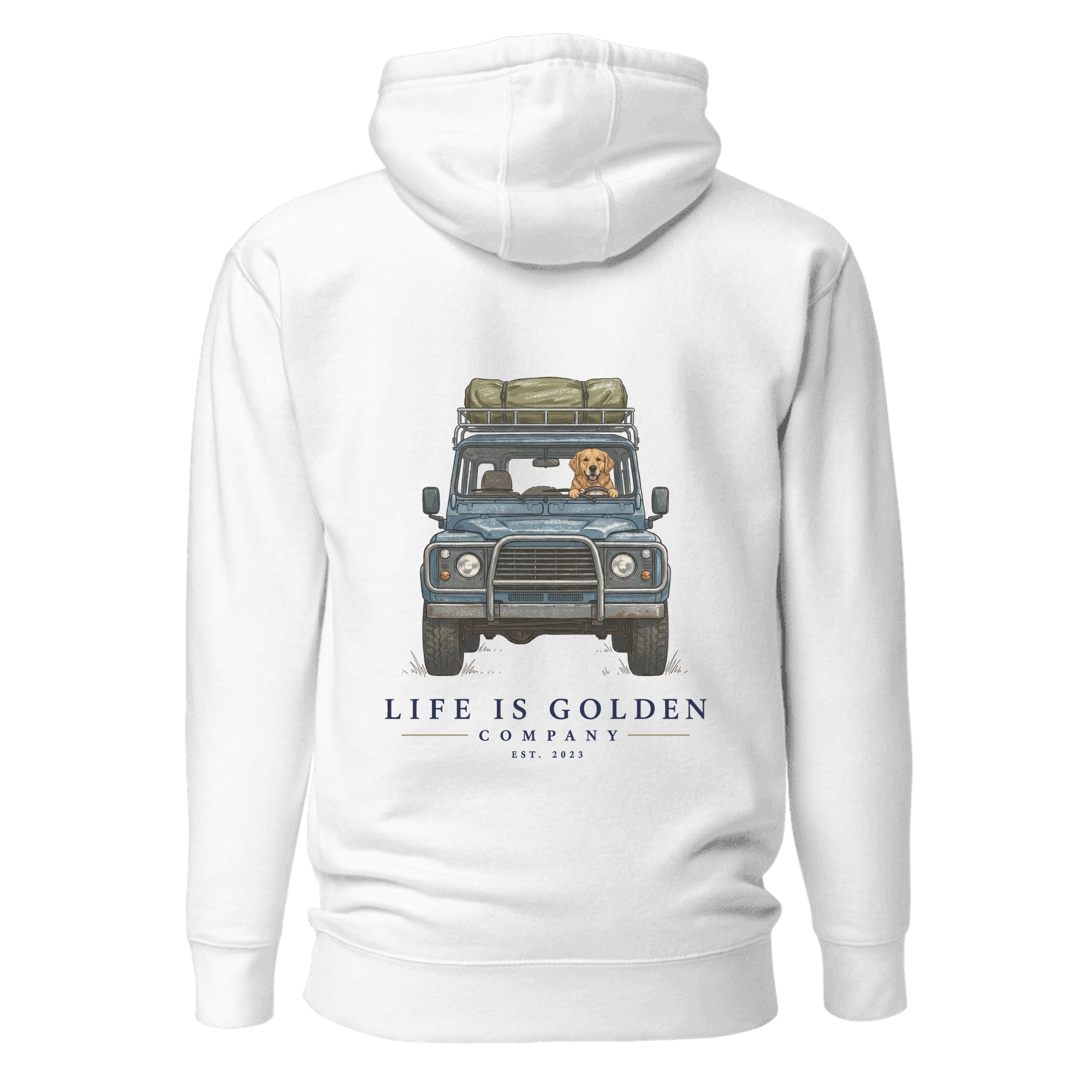 The Base Camp Hoodie — White