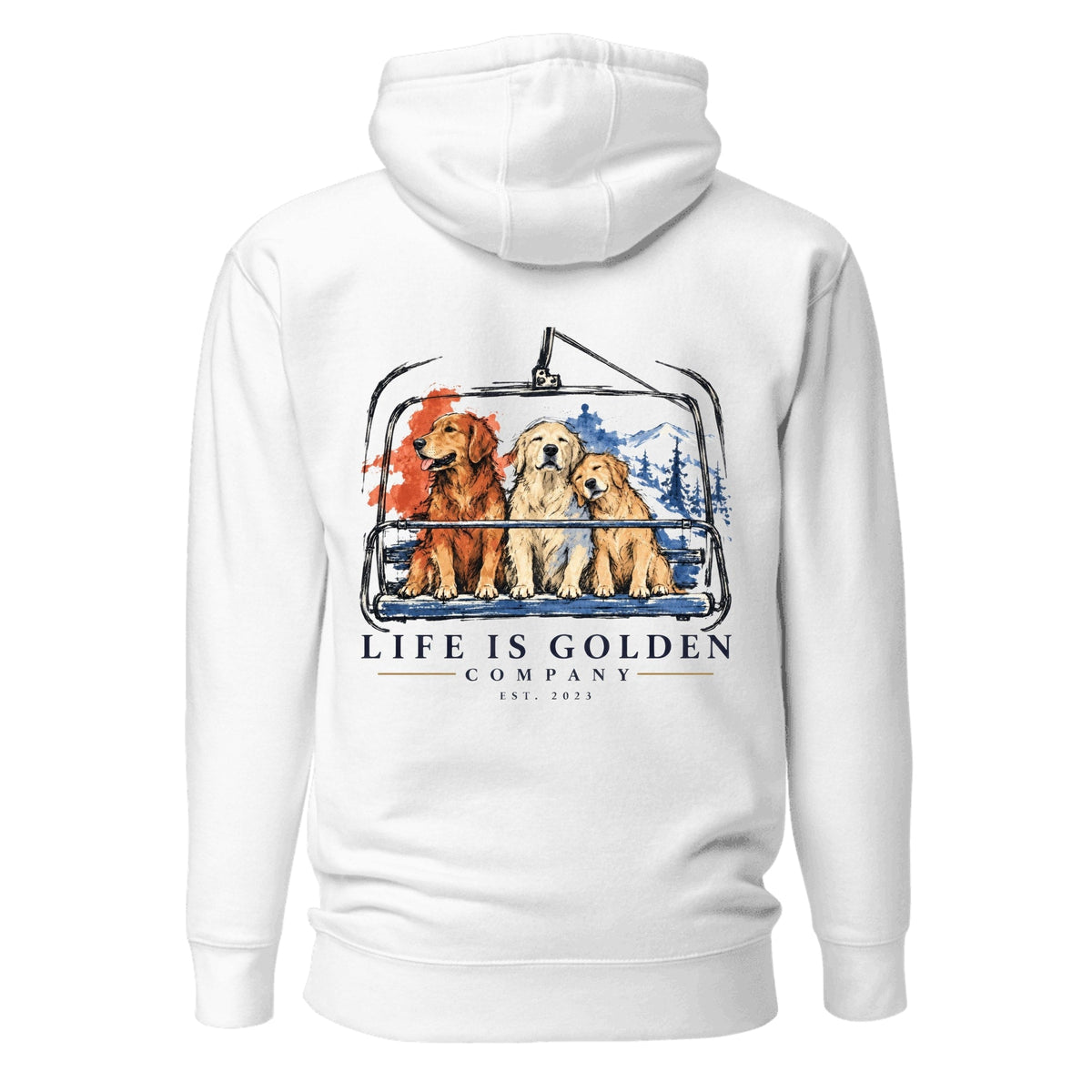 Singles Line Hoodie — White