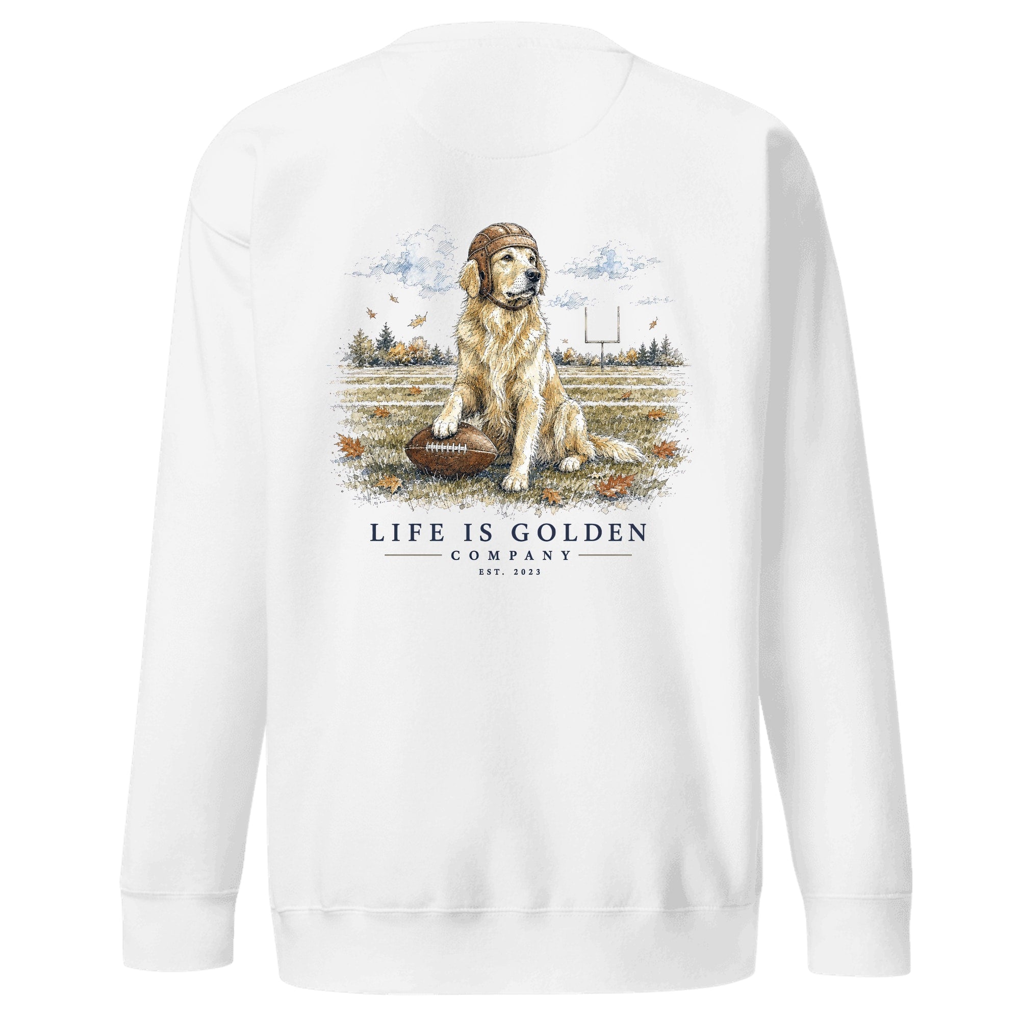 The Friday Night Lights Crewneck — White