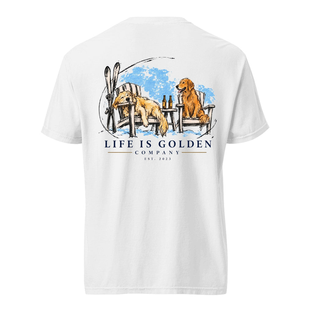 Last Chair Heavyweight Tee — White