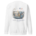 The Tailgate Patriot Crewneck — White