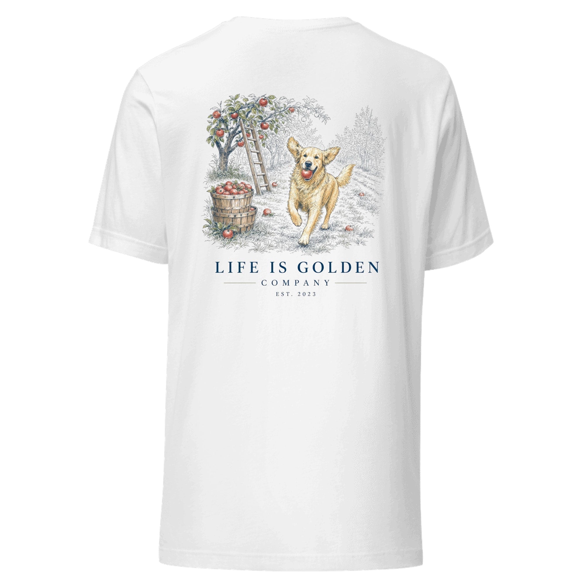 The Orchard Run Tee — White