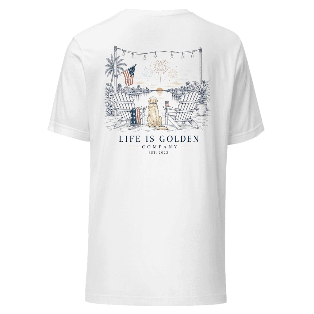 The Fireworks Watch Tee — White