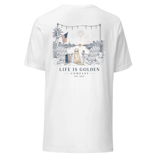 The Fireworks Watch Tee — White