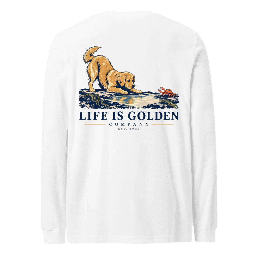 Low Tide Play Long-Sleeve — White
