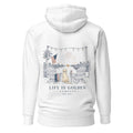 The Fireworks Watch Hoodie — White