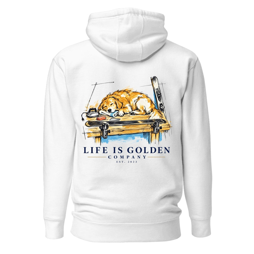 Tuning Break Hoodie — White