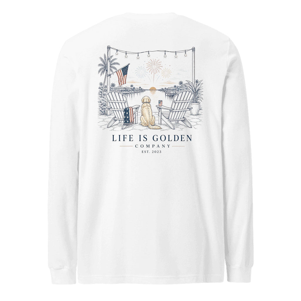 The Fireworks Watch Long-Sleeve — White