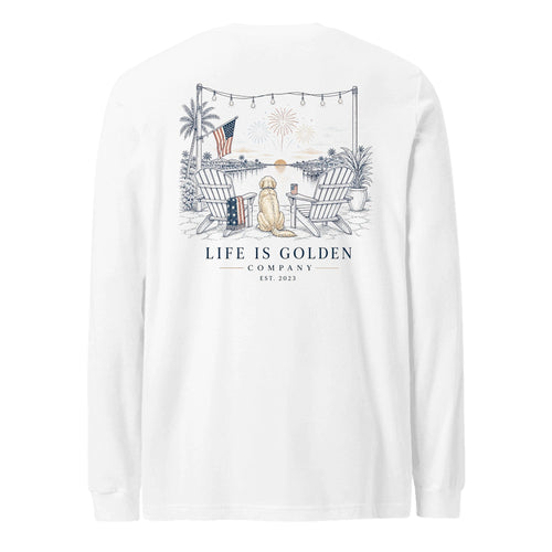 The Fireworks Watch Long-Sleeve — White