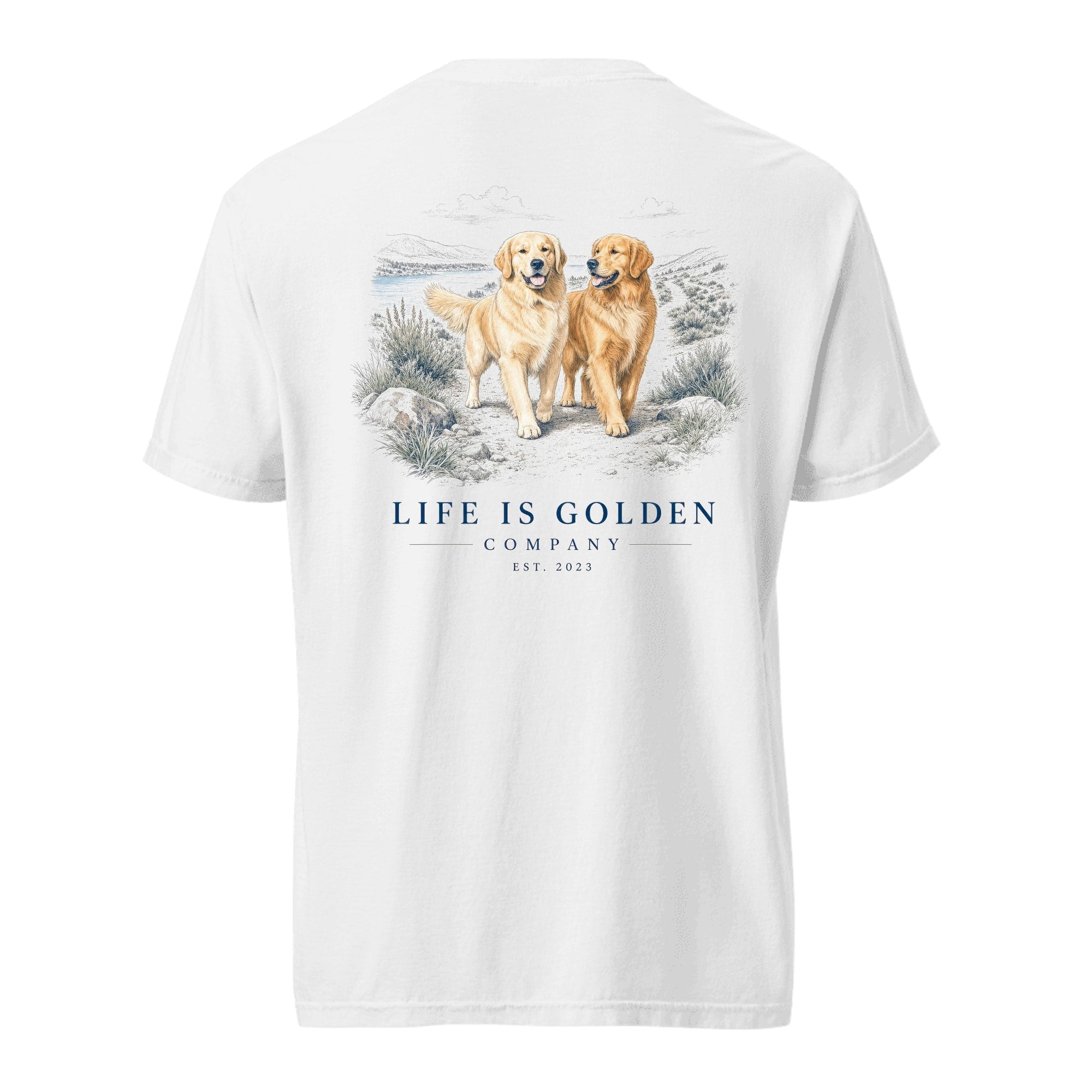 Custom #15885 Heavyweight Tee — White