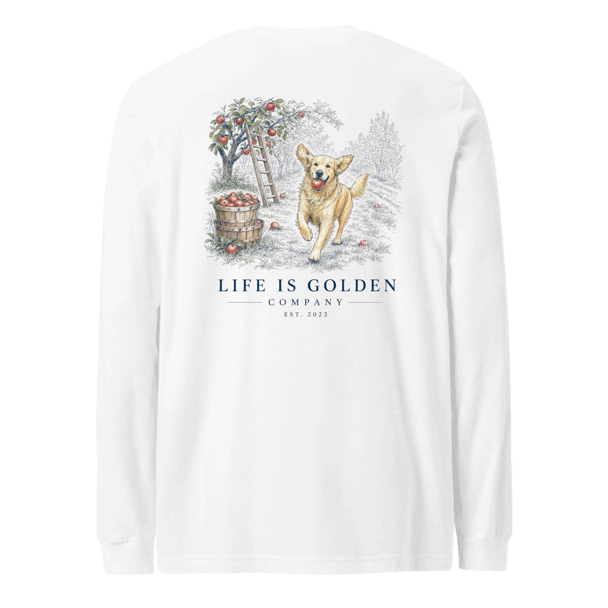 The Orchard Run Long-Sleeve — White