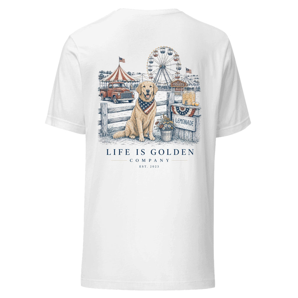 The Fairground Tee — White
