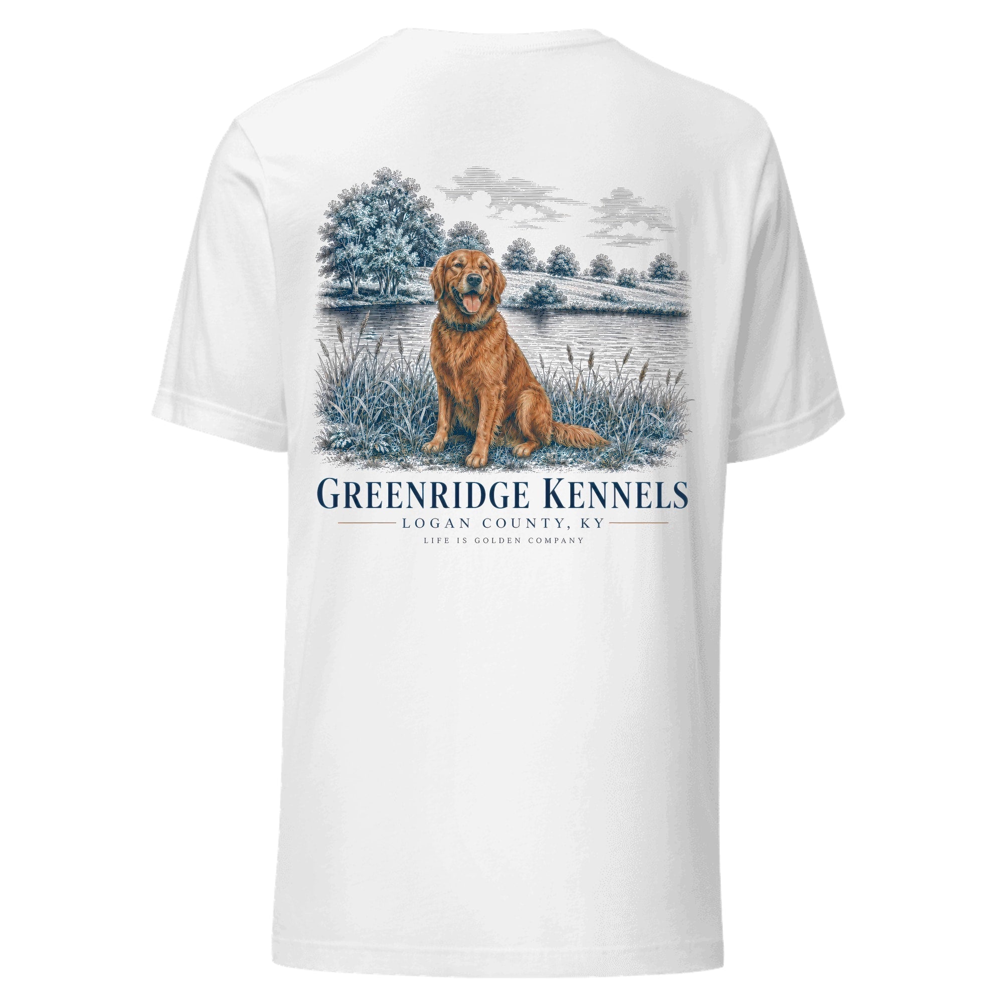 The Still Water Tee — White