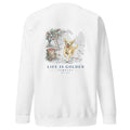 The Orchard Run Crewneck — White