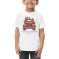 The First Alarm Toddler Tee — White