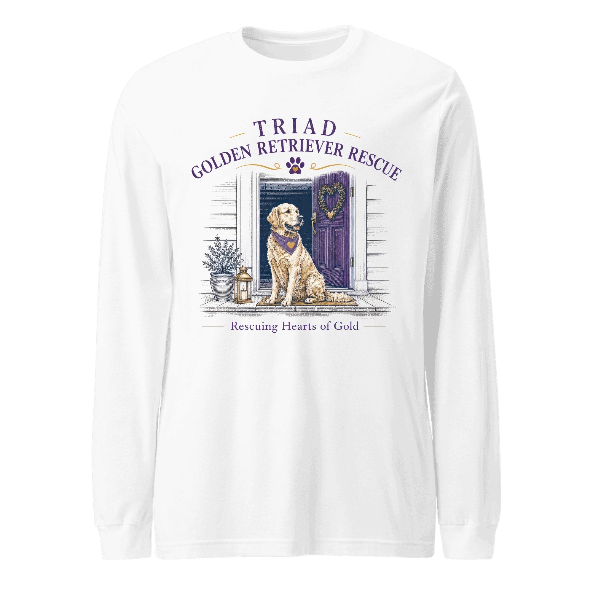 The Welcome Home Long-Sleeve — White
