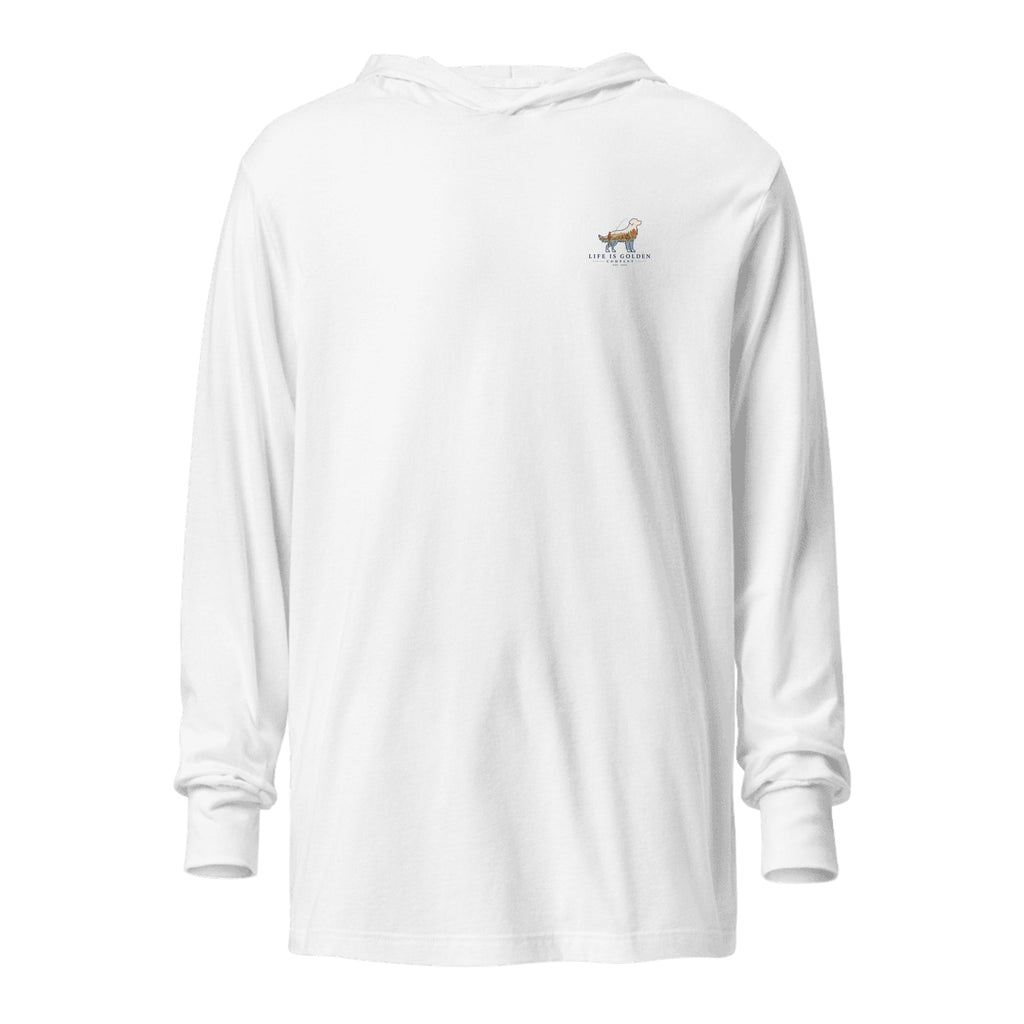 The Fly Line — White (front)