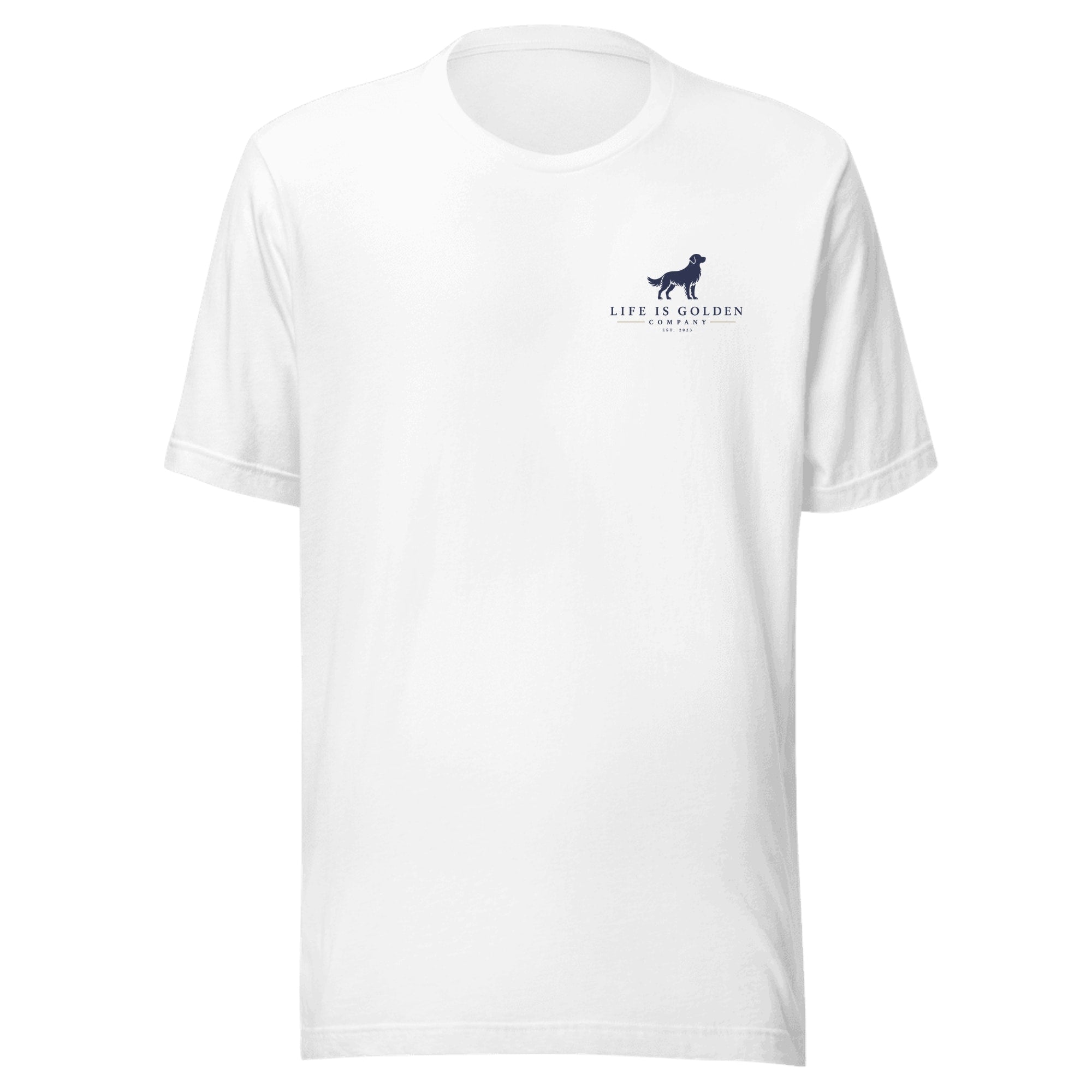 The Heartland Trio Tee — White (front)