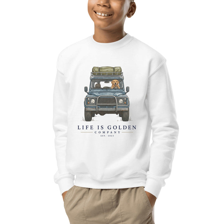 The Base Camp Youth Crewneck