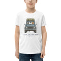 The Base Camp Youth Tee — White