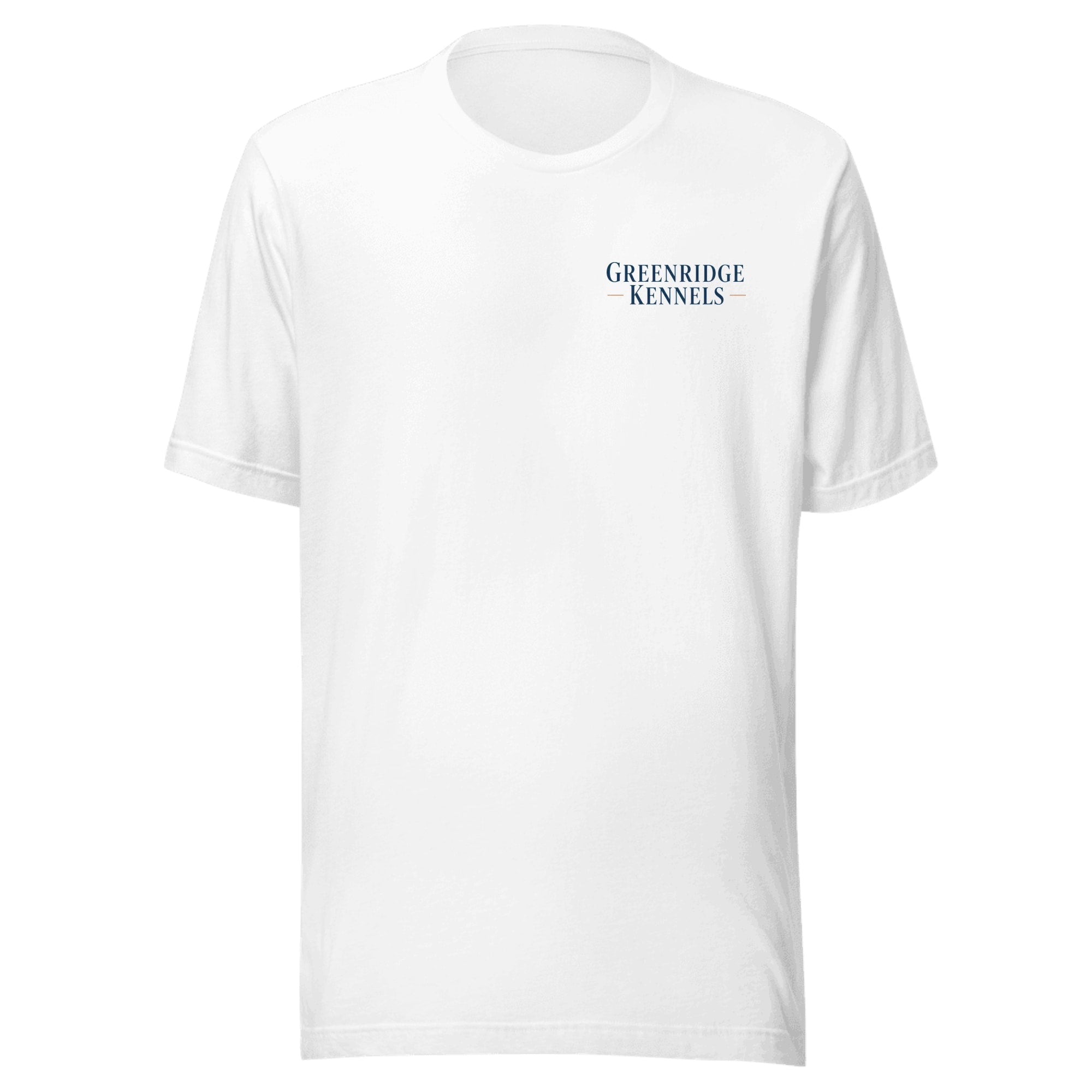The Still Water Tee — White (front)