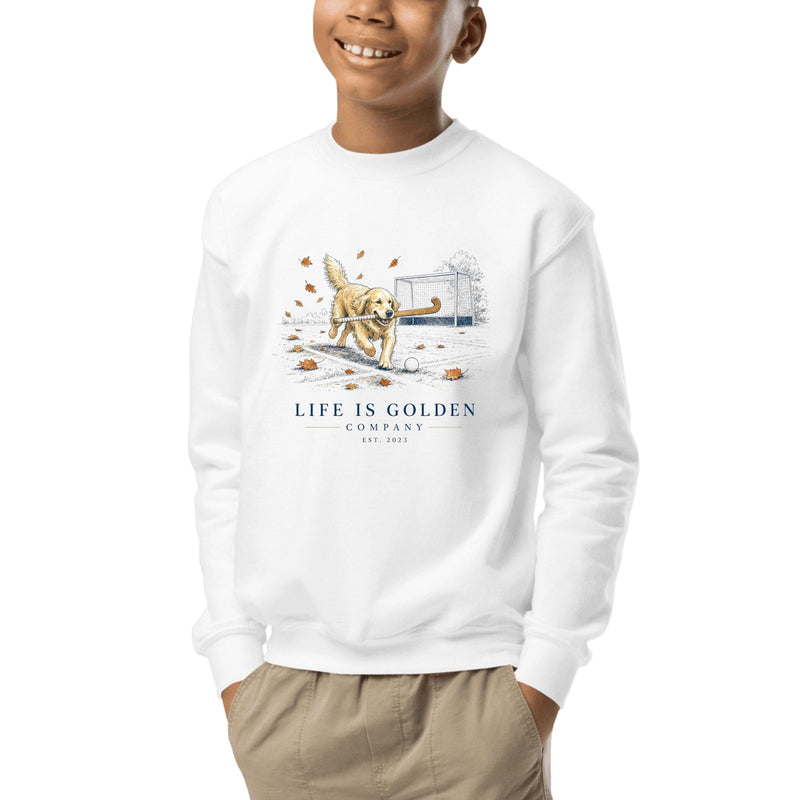 The Field Hockey Youth Crewneck