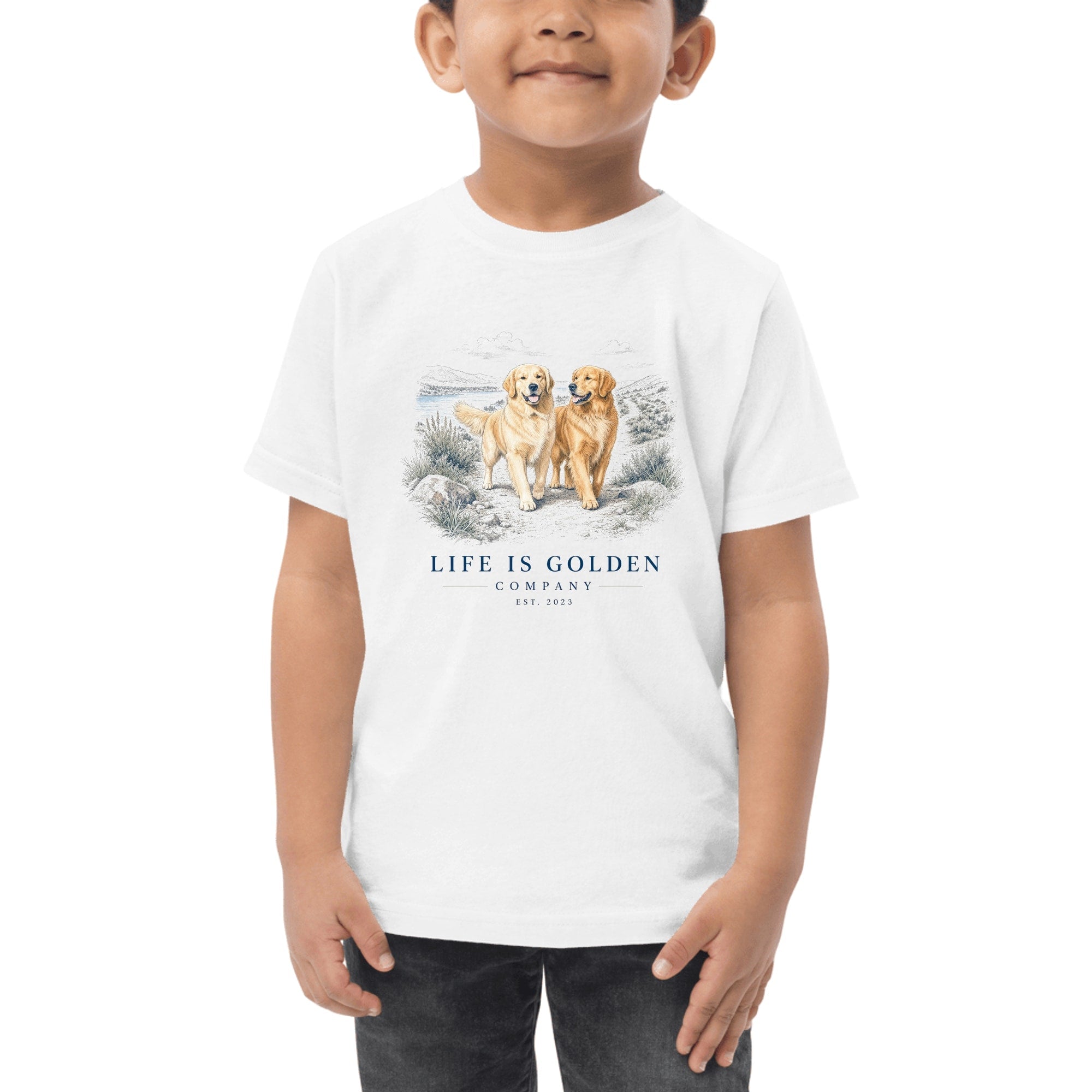 Custom #15885 Toddler Tee — White