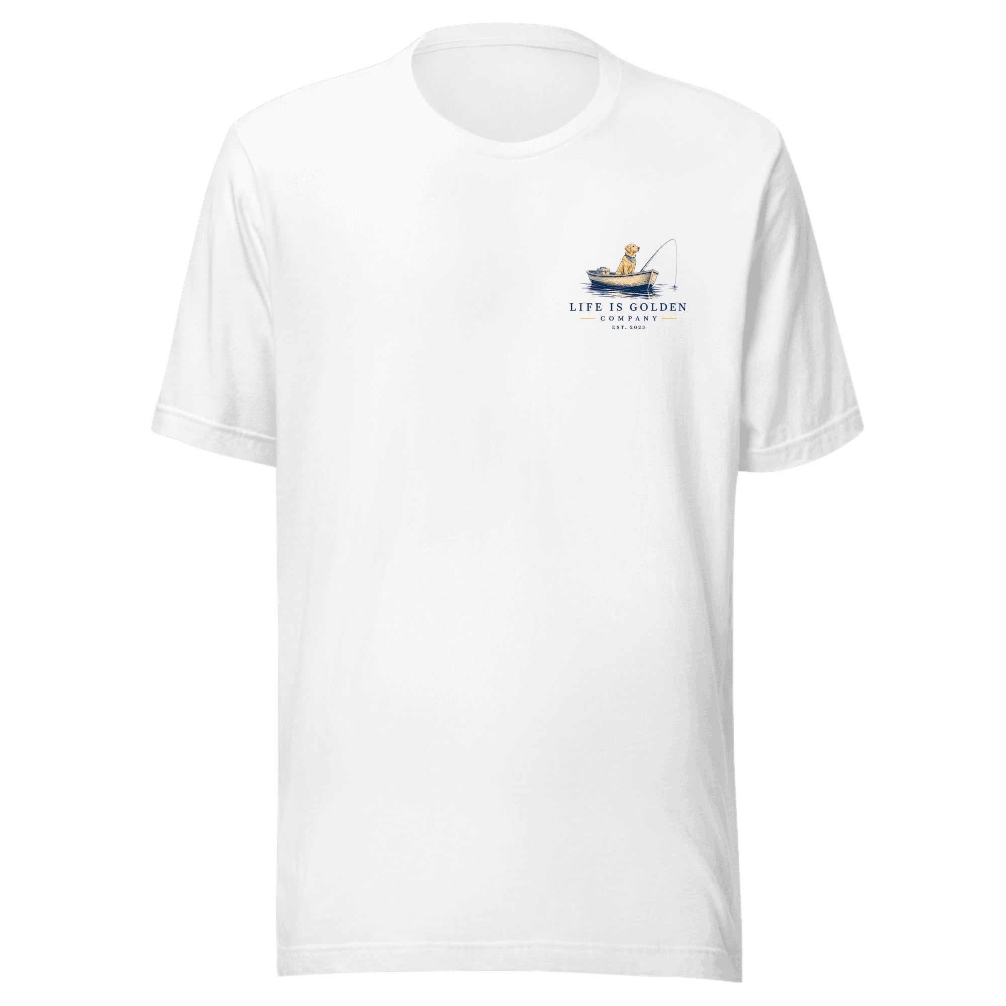 The First Mate Tee — White (front)