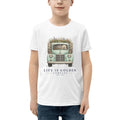 The Market Run Youth Tee — White