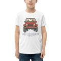 The Top-Down Run Youth Tee — White