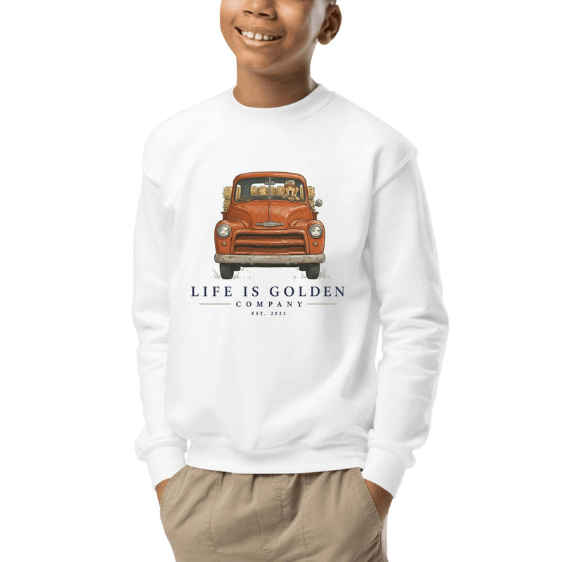 The Barn Chore Youth Crewneck