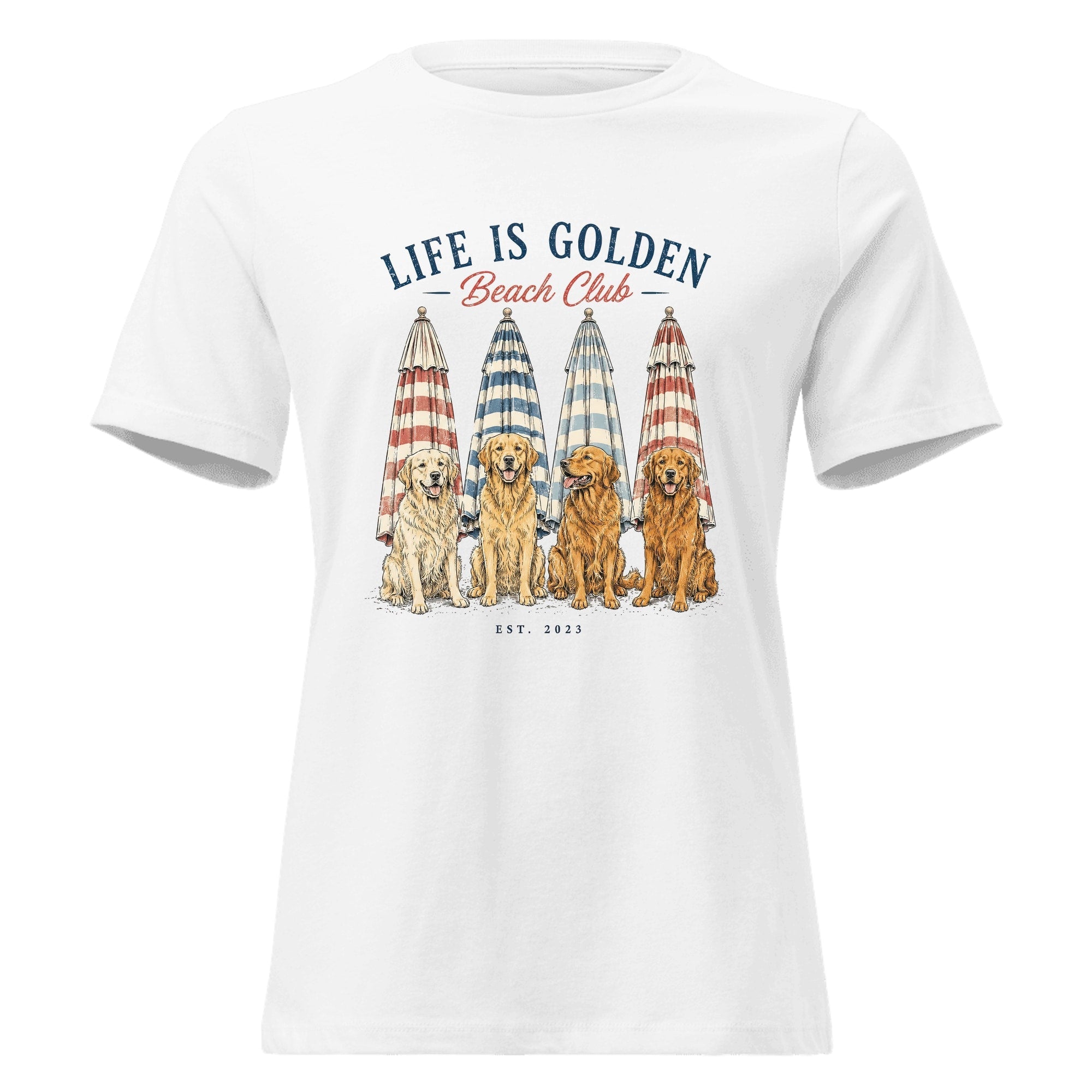 The Umbrella Line Women's Tee — White