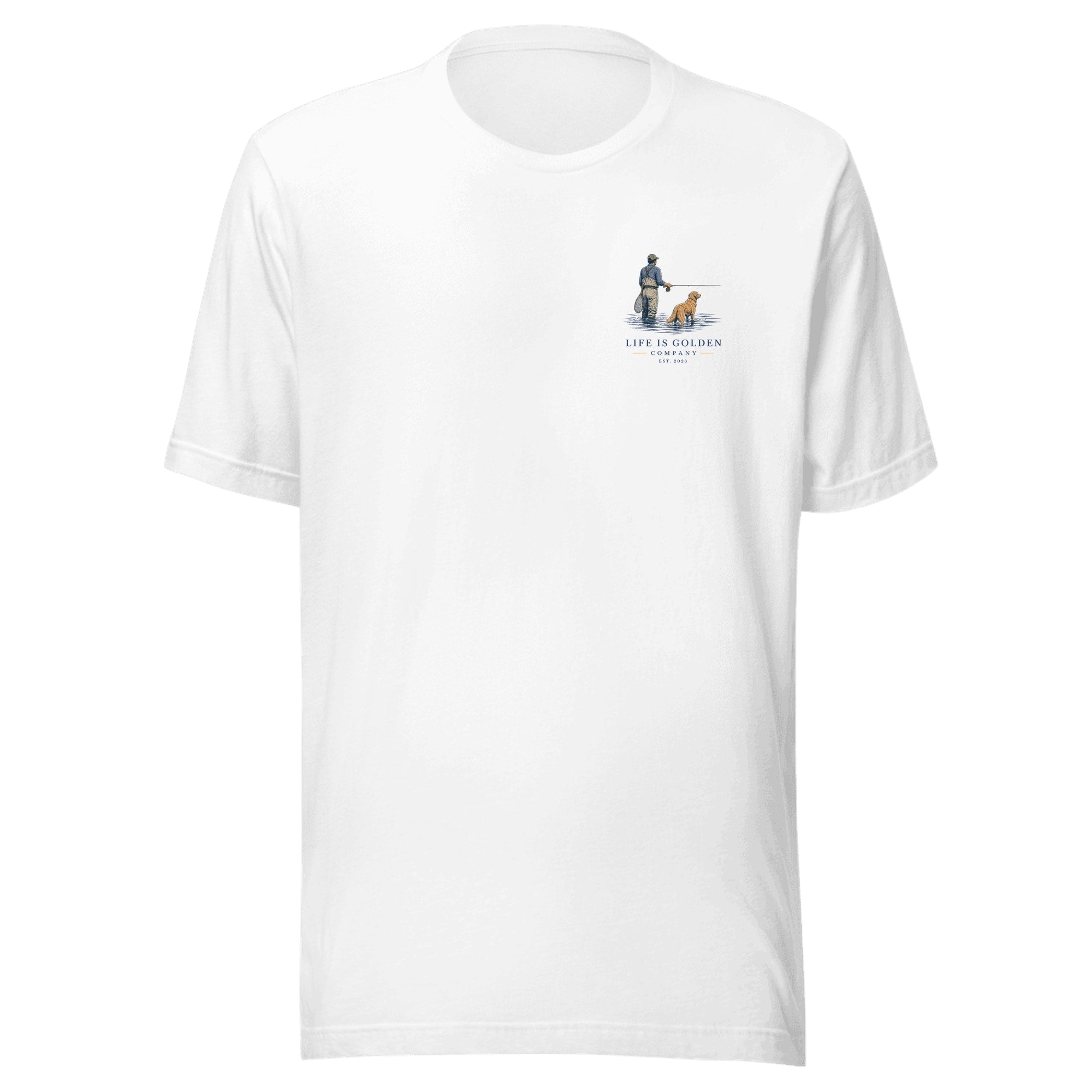 The Morning Drift Tee — White (front)