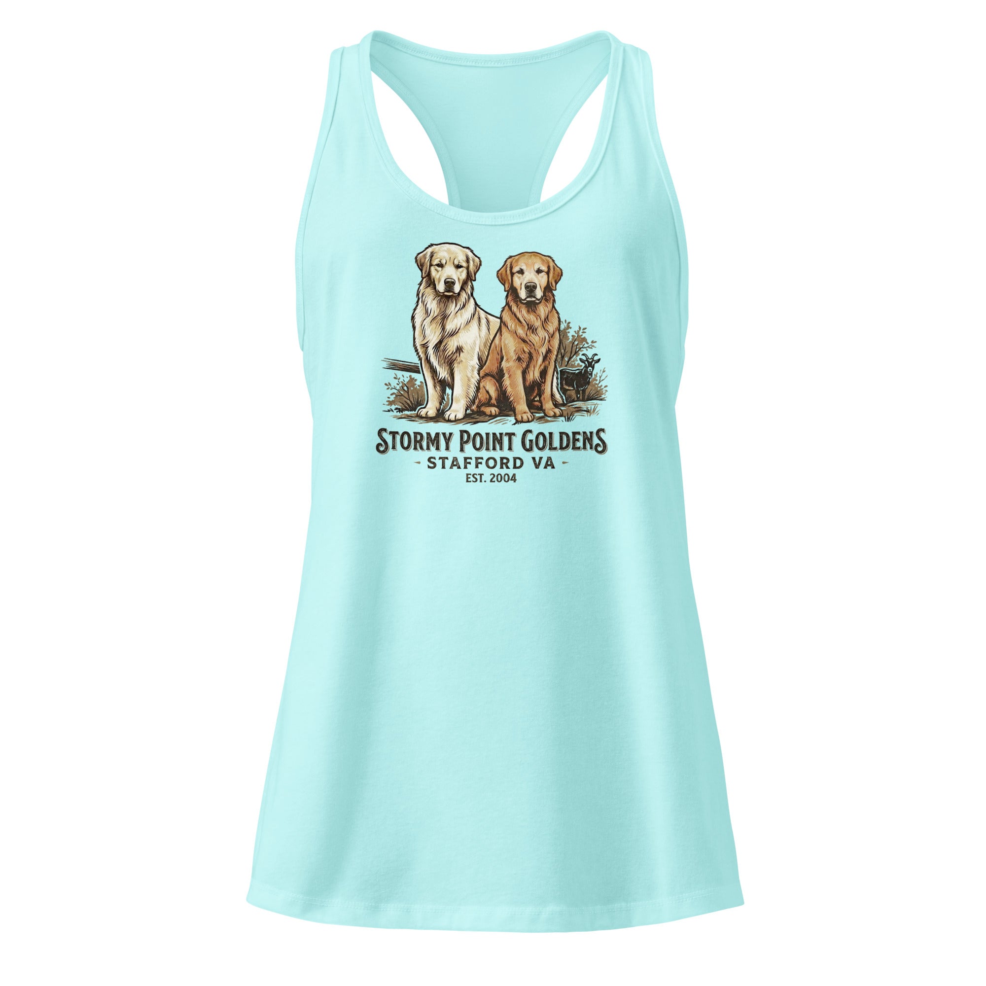 Stormy Point Women’s fitted racerback tank top